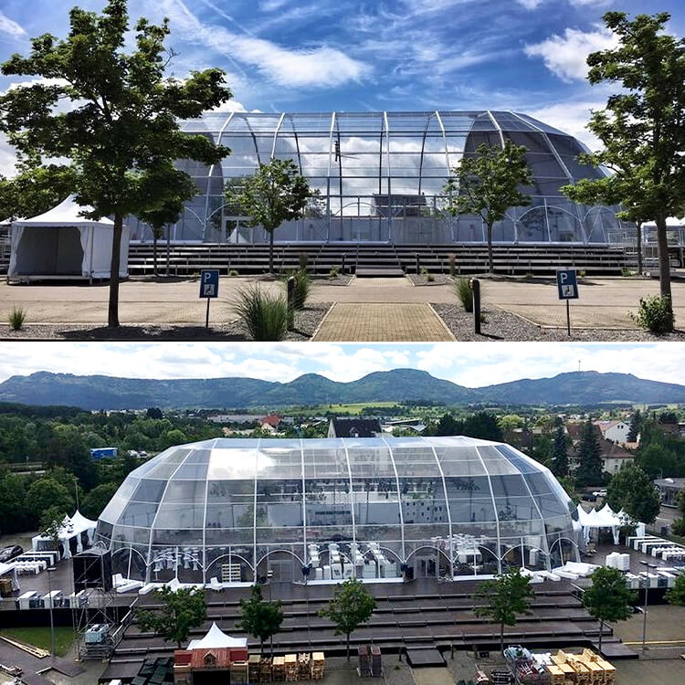 oval dome tent